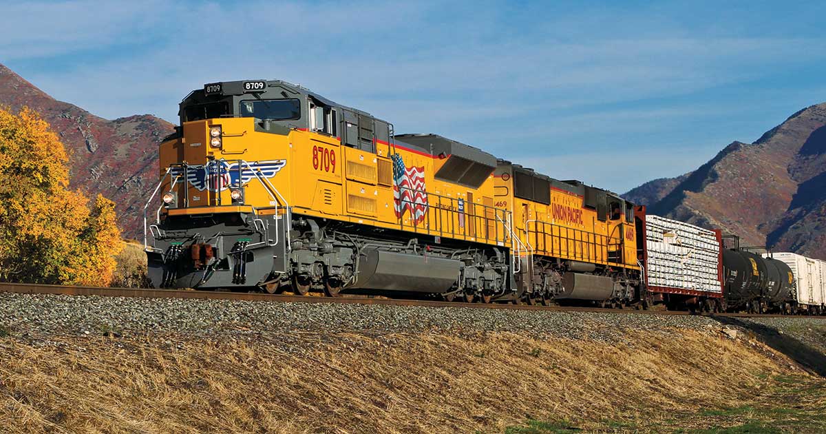 Union pacific deals train